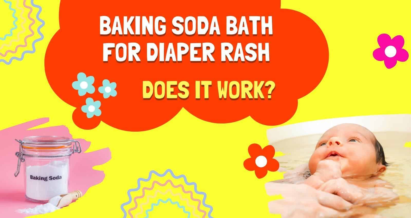 Baking soda bath for diaper rash Does it work? ParentingNMore